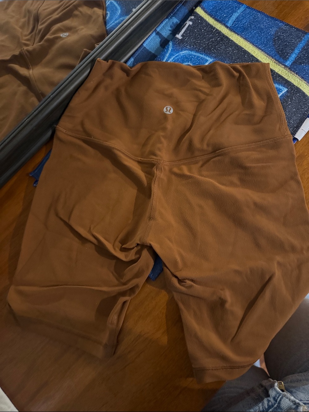lululemon athletica Brown Bike Shorts